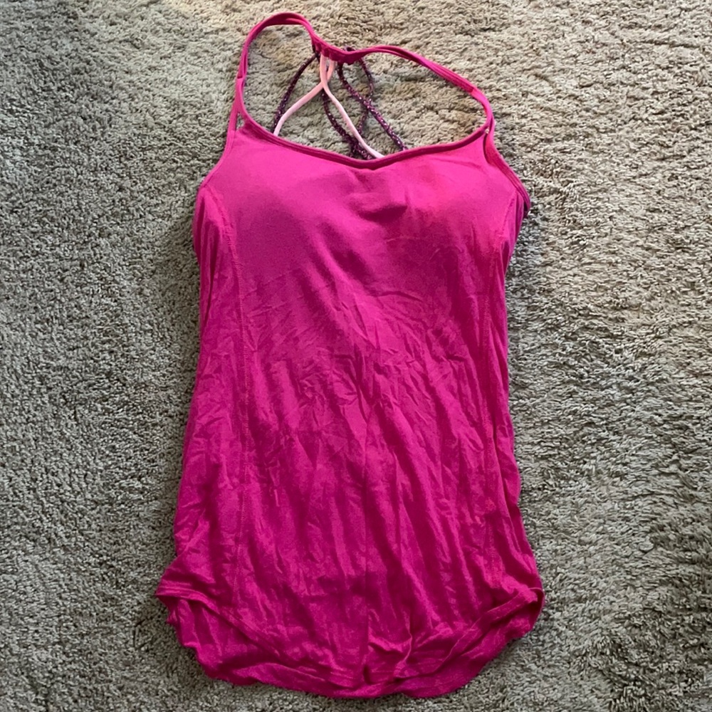 Pink LuluLemon Tank